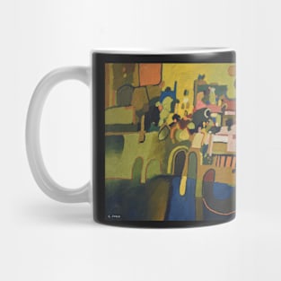 Autumn Abstract Landscape Mug